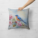 Bluebird Throw Pillow Bluebird Throw Pillow