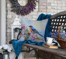 Bluebird Throw Pillow Bluebird Throw Pillow