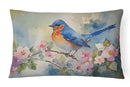 Bluebird Throw Pillow Bluebird Throw Pillow