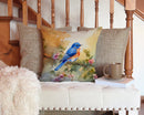 Bluebird Throw Pillow - 14x14 Decorative Pillow β Art for Your Home & Patio Bluebird Throw Pillow - 14x14 Decorative Pillow β Art for Your Home & Patio
