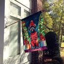 Affenpinscher Christmas House Flag Affenpinscher Christmas House Flag