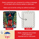 Affenpinscher Christmas Porcelain Ornament Affenpinscher Christmas Porcelain Ornament