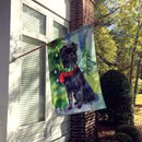 Affenpinscher Christmas House Flag Affenpinscher Christmas House Flag