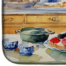 Affenpinscher Christmas Cookies Dish Drying Mat Affenpinscher Christmas Cookies Dish Drying Mat