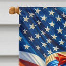 All American Italian Greyhound House Flag All American Italian Greyhound House Flag