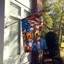 All American Otterhound House Flag All American Otterhound House Flag