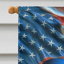 All American Otterhound House Flag All American Otterhound House Flag