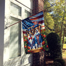 All American Papillon House Flag All American Papillon House Flag