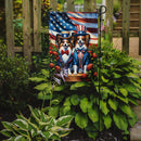 All American Papillon Garden Flag –  Dogs with American Flag Background by Caroline’s Treasures All American Papillon Garden Flag –  Dogs with American Flag Background by Caroline’s Treasures