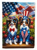 All American Papillon House Flag All American Papillon House Flag