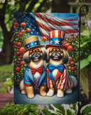 All American Pekingese Garden Flag –  Dogs with American Flag Background by Caroline’s Treasures All American Pekingese Garden Flag –  Dogs with American Flag Background by Caroline’s Treasures