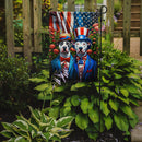 All American Pit Bull Terrier Garden Flag –  Dogs with American Flag Background by Caroline’s Treasures All American Pit Bull Terrier Garden Flag –  Dogs with American Flag Background by Caroline’s Treasures