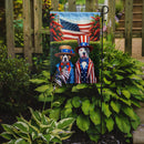 All American Pit Bull Terrier Garden Flag –  Dogs with American Flag Background by Caroline’s Treasures All American Pit Bull Terrier Garden Flag –  Dogs with American Flag Background by Caroline’s Treasures