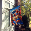 All American Poodle House Flag All American Poodle House Flag
