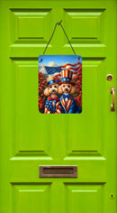 All American Poodle Wall or Door Hanging Prints All American Poodle Wall or Door Hanging Prints