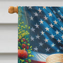 All American Poodle House Flag All American Poodle House Flag