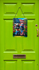 All American Poodle Wall or Door Hanging Prints All American Poodle Wall or Door Hanging Prints