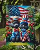 All American Poodle Garden Flag –  Dogs with American Flag Background by Caroline’s Treasures All American Poodle Garden Flag –  Dogs with American Flag Background by Caroline’s Treasures