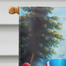 All American Poodle House Flag All American Poodle House Flag