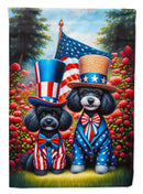 All American Poodle Garden Flag –  Dogs with American Flag Background by Caroline’s Treasures All American Poodle Garden Flag –  Dogs with American Flag Background by Caroline’s Treasures