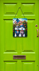 All American Poodle Wall or Door Hanging Prints All American Poodle Wall or Door Hanging Prints