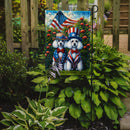 All American Poodle Garden Flag –  Dogs with American Flag Background by Caroline’s Treasures All American Poodle Garden Flag –  Dogs with American Flag Background by Caroline’s Treasures