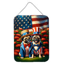 All American Pug Wall or Door Hanging Prints All American Pug Wall or Door Hanging Prints