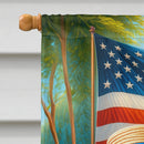 All American Pug House Flag All American Pug House Flag