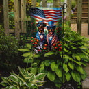 All American Rottweiler Garden Flag –  Dogs with American Flag Background by Caroline’s Treasures All American Rottweiler Garden Flag –  Dogs with American Flag Background by Caroline’s Treasures