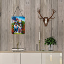 All American Saint Bernard Wall or Door Hanging Prints All American Saint Bernard Wall or Door Hanging Prints
