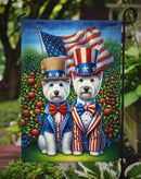 All American Westie Garden Flag –  Dogs with American Flag Background by Caroline’s Treasures All American Westie Garden Flag –  Dogs with American Flag Background by Caroline’s Treasures