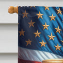 All American Yorkshire Terrier House Flag All American Yorkshire Terrier House Flag