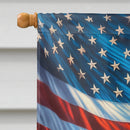 All American Schnauzer House Flag All American Schnauzer House Flag