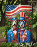 All American Scottish Deerhound Garden Flag –  Dogs with American Flag Background by Caroline’s Treasures All American Scottish Deerhound Garden Flag –  Dogs with American Flag Background by Caroline’s Treasures