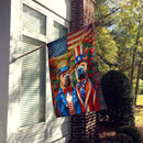 All American Shar Pei House Flag All American Shar Pei House Flag