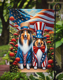 All American Sheltie Garden Flag –  Dogs with American Flag Background by Caroline’s Treasures All American Sheltie Garden Flag –  Dogs with American Flag Background by Caroline’s Treasures
