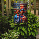 All American Vizsla Garden Flag –  Dogs with American Flag Background by Caroline’s Treasures All American Vizsla Garden Flag –  Dogs with American Flag Background by Caroline’s Treasures