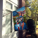 All American Weimaraner House Flag All American Weimaraner House Flag