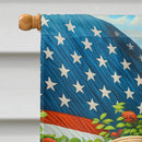 All American Weimaraner House Flag All American Weimaraner House Flag