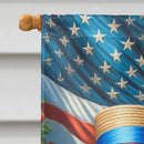 All American Weimaraner House Flag All American Weimaraner House Flag