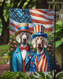 All American Weimaraner Garden Flag –  Dogs with American Flag Background by Caroline’s Treasures All American Weimaraner Garden Flag –  Dogs with American Flag Background by Caroline’s Treasures