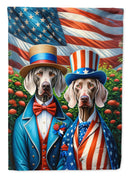 All American Weimaraner Garden Flag –  Dogs with American Flag Background by Caroline’s Treasures All American Weimaraner Garden Flag –  Dogs with American Flag Background by Caroline’s Treasures