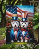 All American Westie Garden Flag –  Dogs with American Flag Background by Caroline’s Treasures All American Westie Garden Flag –  Dogs with American Flag Background by Caroline’s Treasures