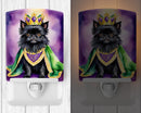 Affenpinscher King of Mardi Gras Ceramic Night Light Affenpinscher King of Mardi Gras Ceramic Night Light