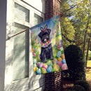 Affenpinscher Easter Egg Hunt House Flag Affenpinscher Easter Egg Hunt House Flag