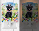 Affenpinscher Easter Egg Hunt Ceramic Night Light Affenpinscher Easter Egg Hunt Ceramic Night Light