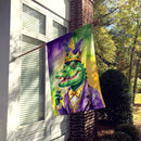 Alligator King of Mardi Gras House Flag Alligator King of Mardi Gras House Flag