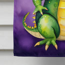 Alligator Mardi Gras House Flag Alligator Mardi Gras House Flag