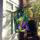 Alligator King of Mardi Gras House Flag Alligator King of Mardi Gras House Flag
