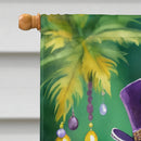 Alligator King of Mardi Gras House Flag Alligator King of Mardi Gras House Flag